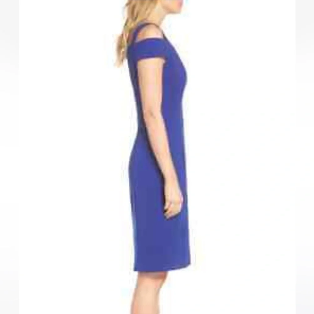 Eliza J blue cocktail dress - size 4 - Picture 3 of 8